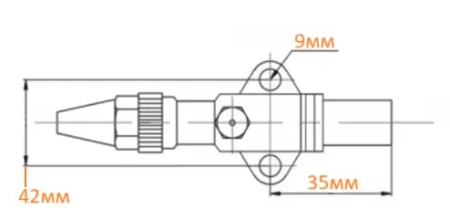 Вентиль запорный нагнетающий Bitzer 2DES-2Y-40S 2DES-3Y-40S
